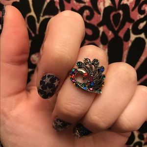 Peacock Ring